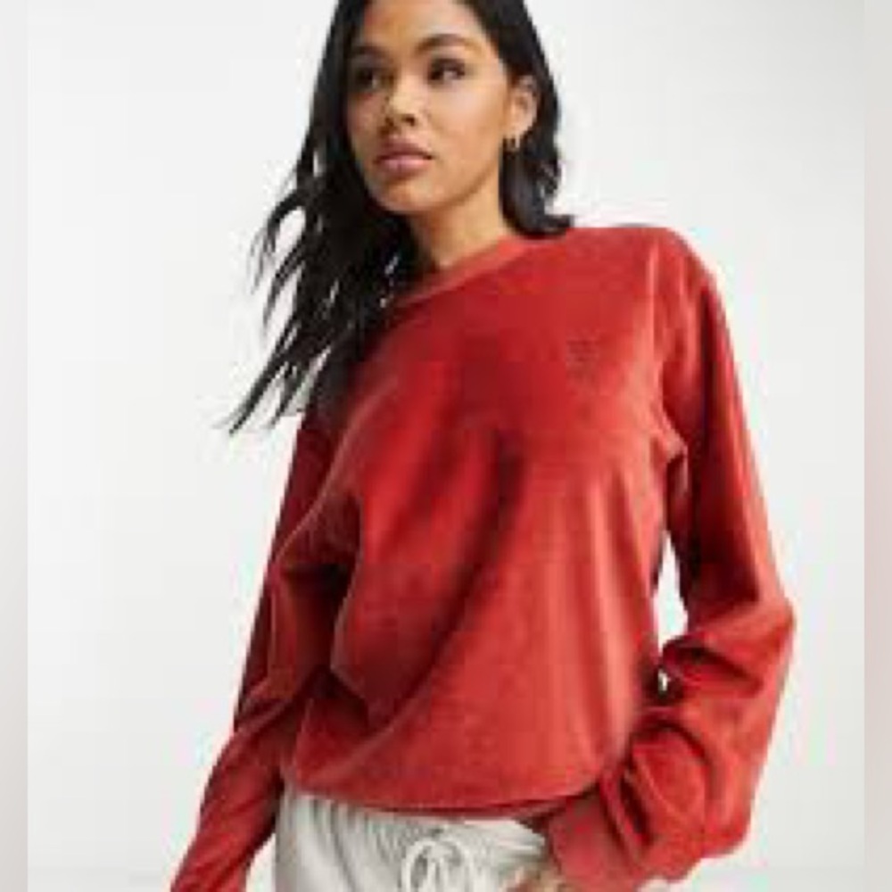 Les Girls Les Boys velour sweatshirt
